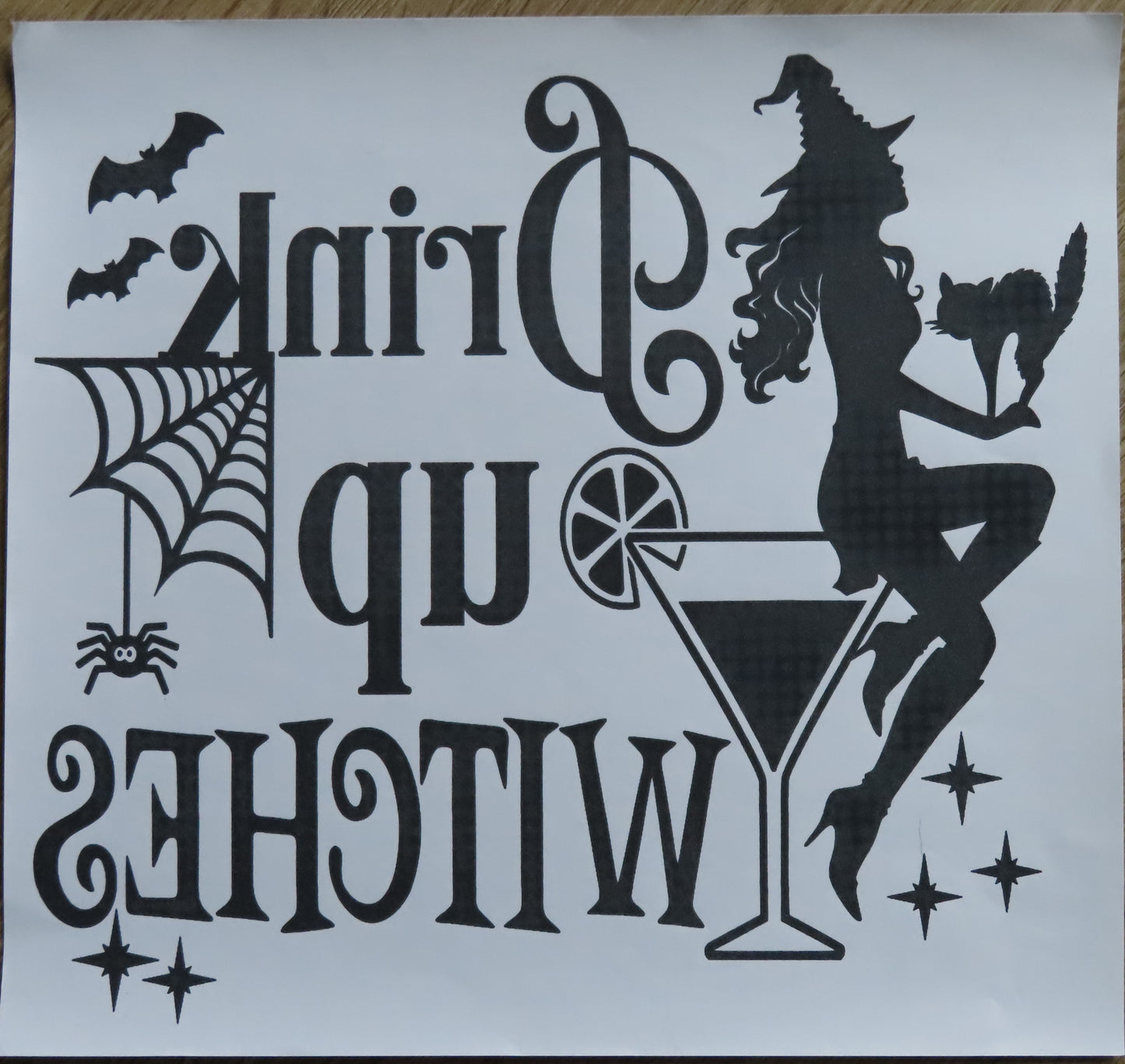 Drink up Witches-**Design**