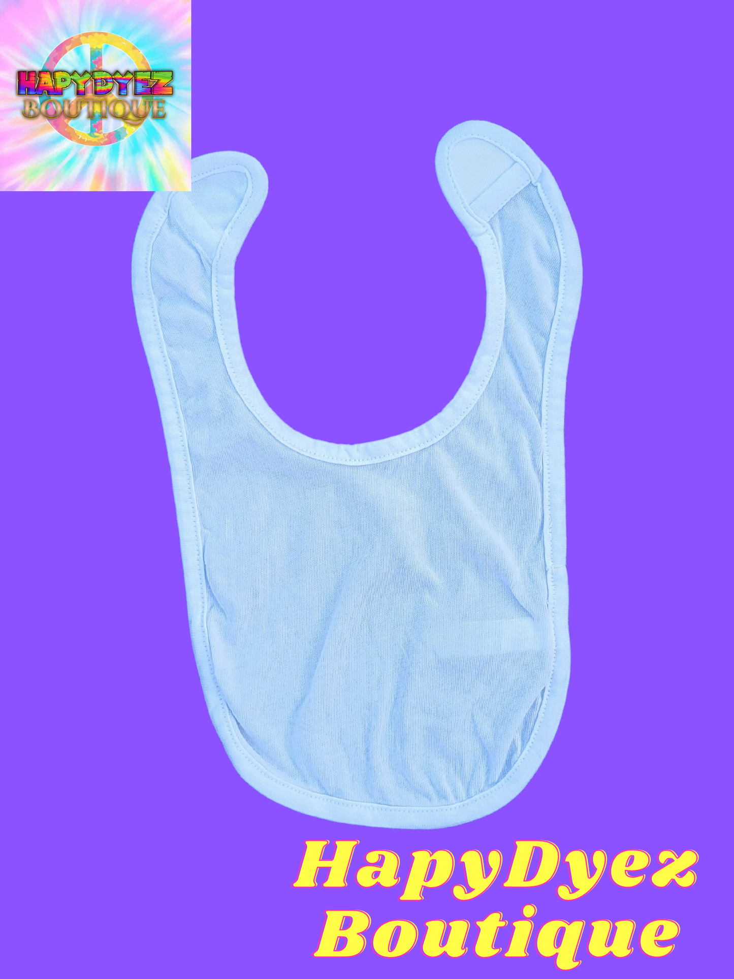 CUSTOM Tye Dye Baby Bibs