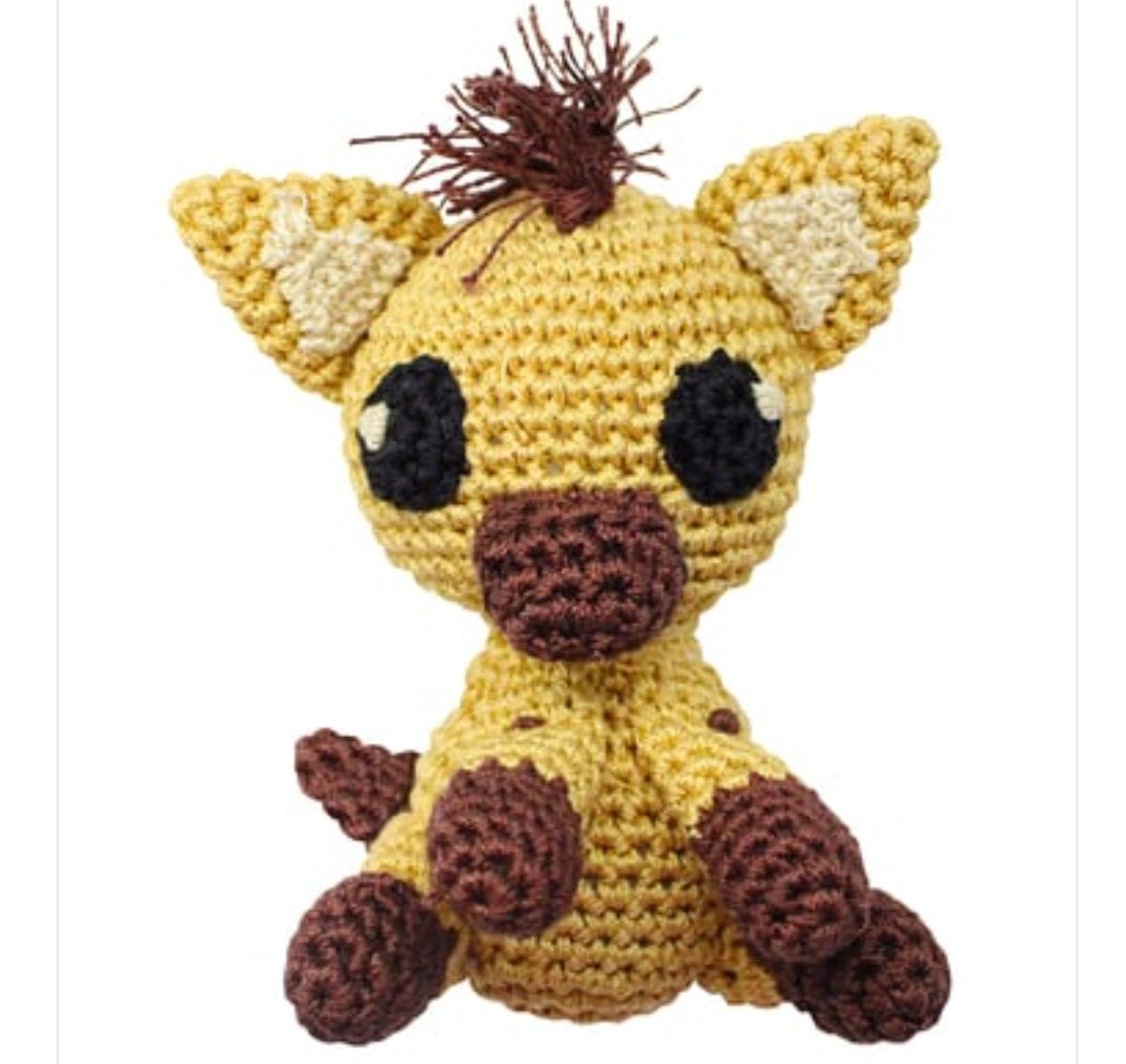 Hananah the Hyena Organic Cotton Dog Toy