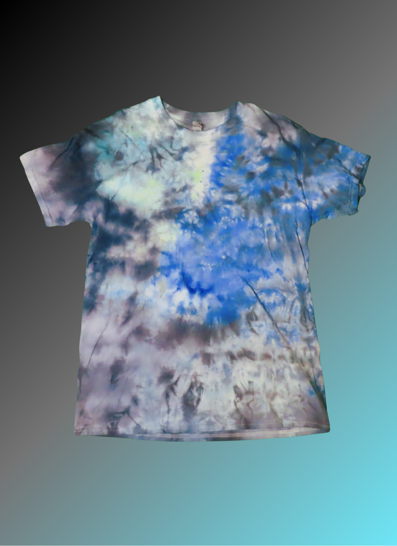 Blue Dream Crumble Tye Dye- Ready to Ship- Size Adult Large