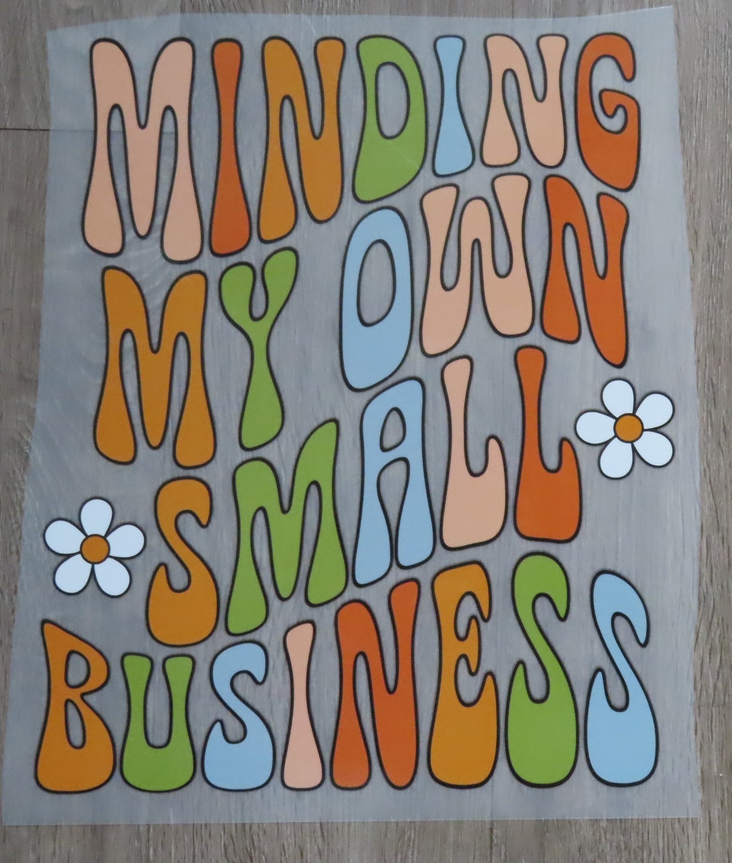 Minding My Own Small Business-**Design**