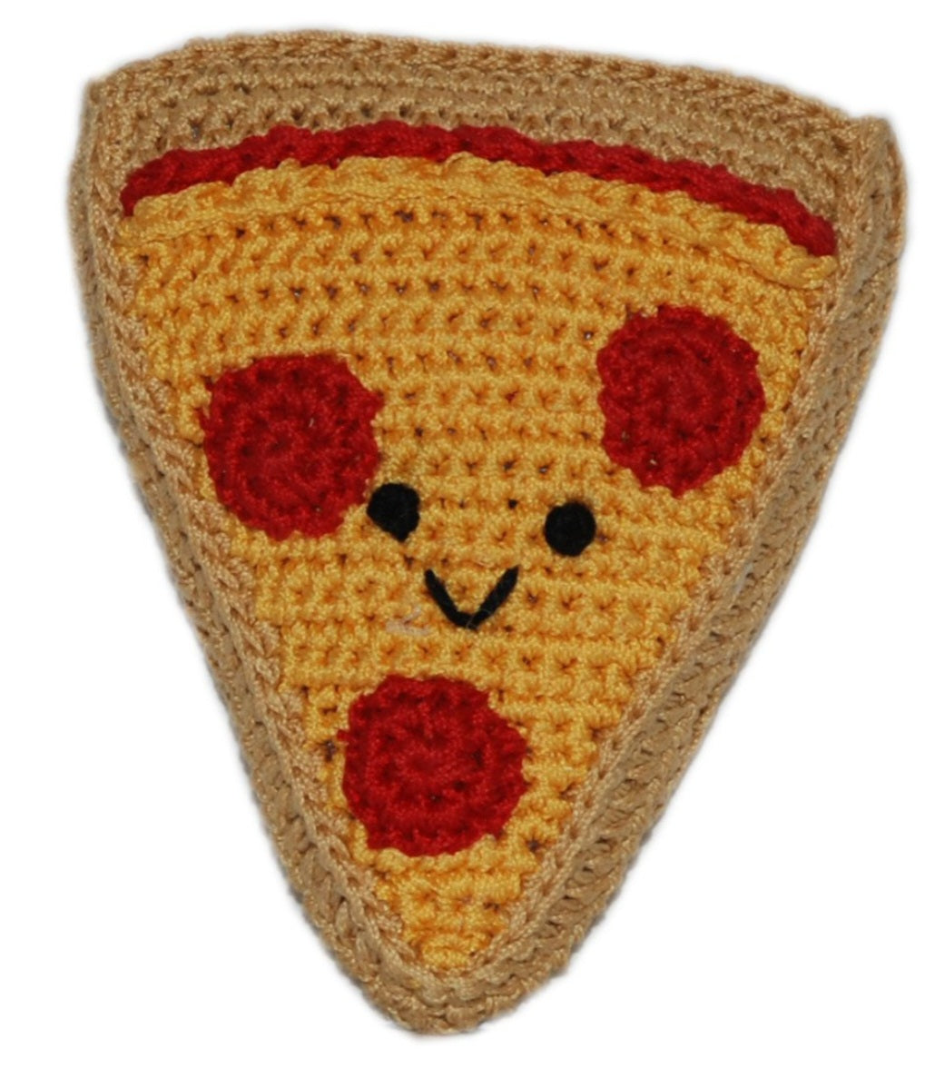 Pizza Organic Cotton Dog Toy
