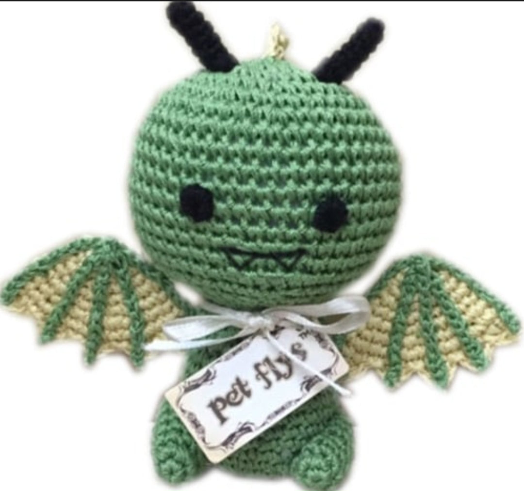 Dragon Organic Cotton Dog Toy