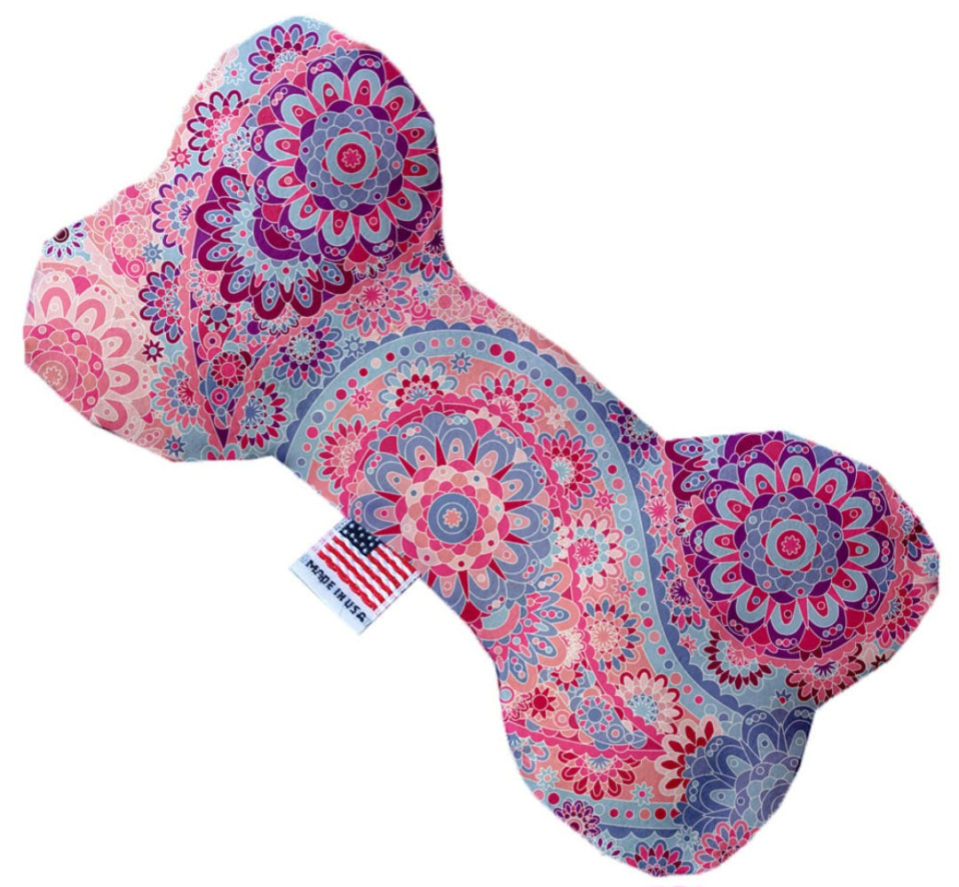 Boho Mandala Plush Dog Toy