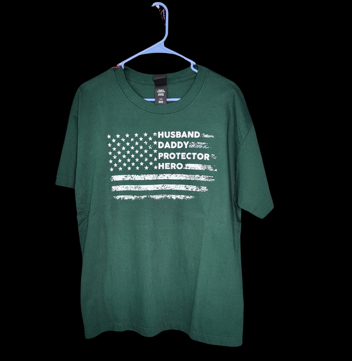Husband Daddy Protector Hero- Ready to Ship- Size Men Large
