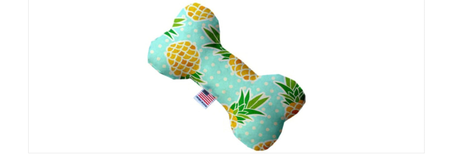 Pineapple Plush Dog Toy