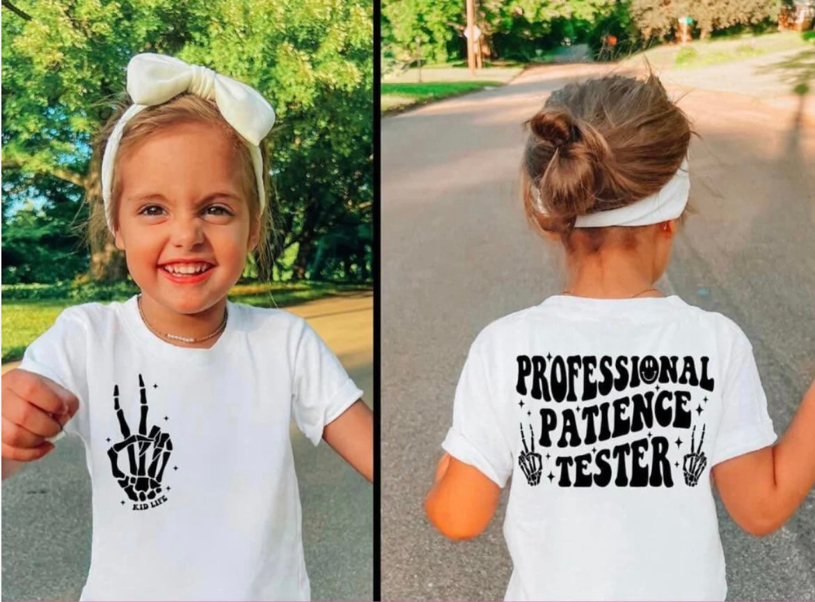 Professional Patience Tester- **Kids Designs**