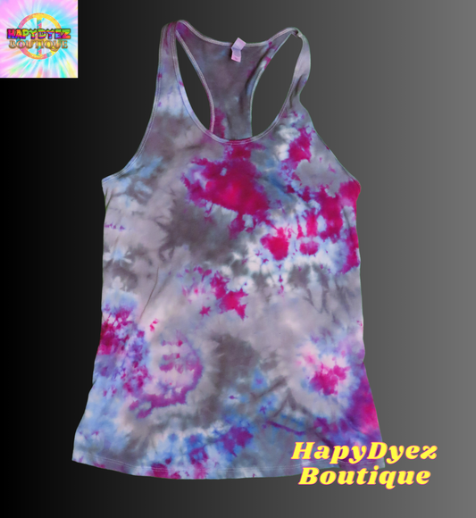 Midnight Sky Tye Dye Tank-top- Size 2XL- Ready to Ship