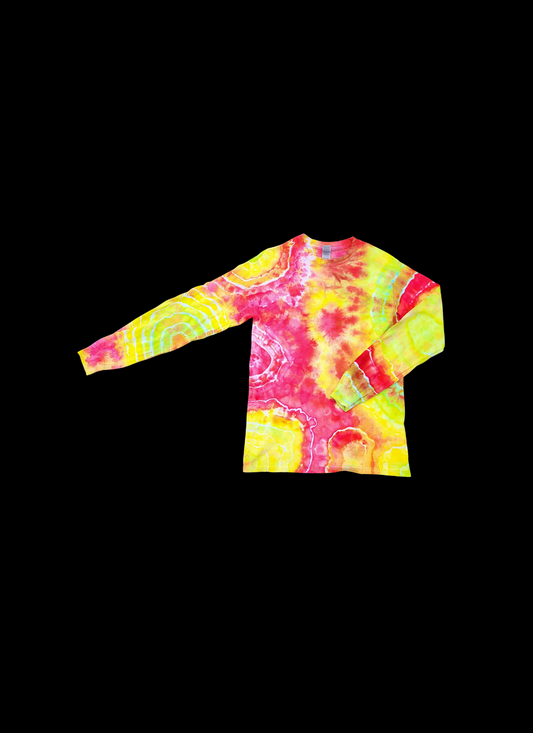 Geode One Love Tye Dye Long Sleeve- Ready to Ship- Size Adult Small