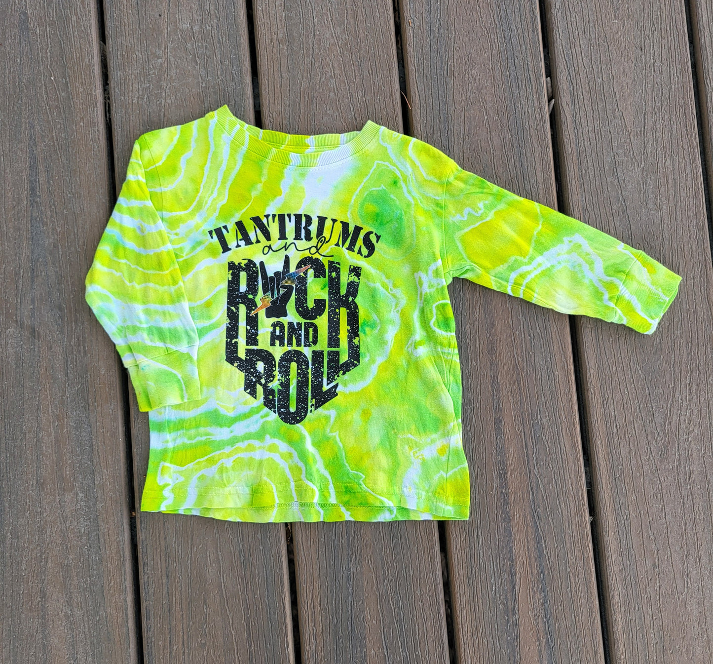 Tantrums and Rock amd Roll- Ready to Ship- Size 2T
