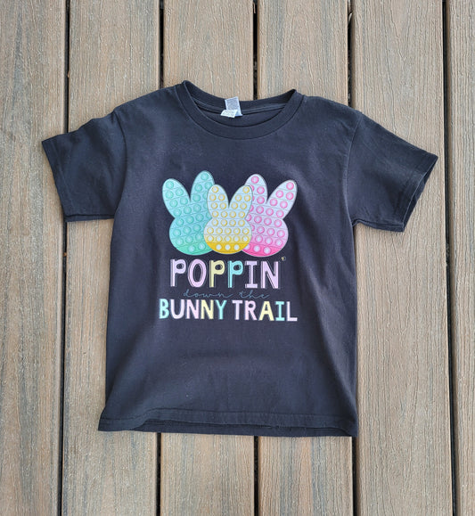 Poppin Down The Bunny Trail - Ready to Ship- Size Youth XS
