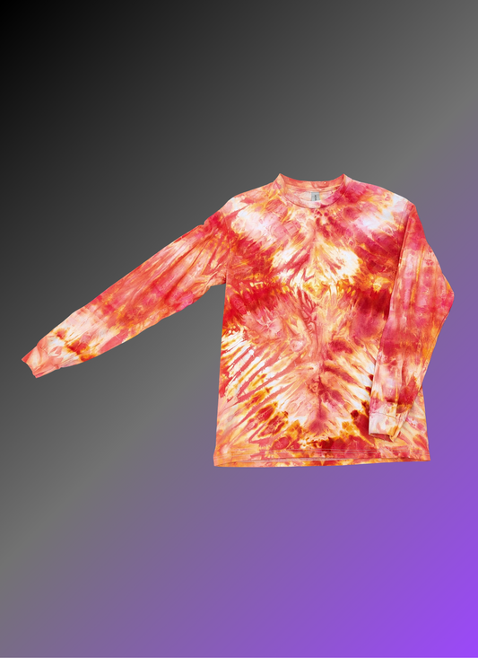 Sultry Long Sleeve Tye Dye (One Color) - Size Large-Ready to Ship