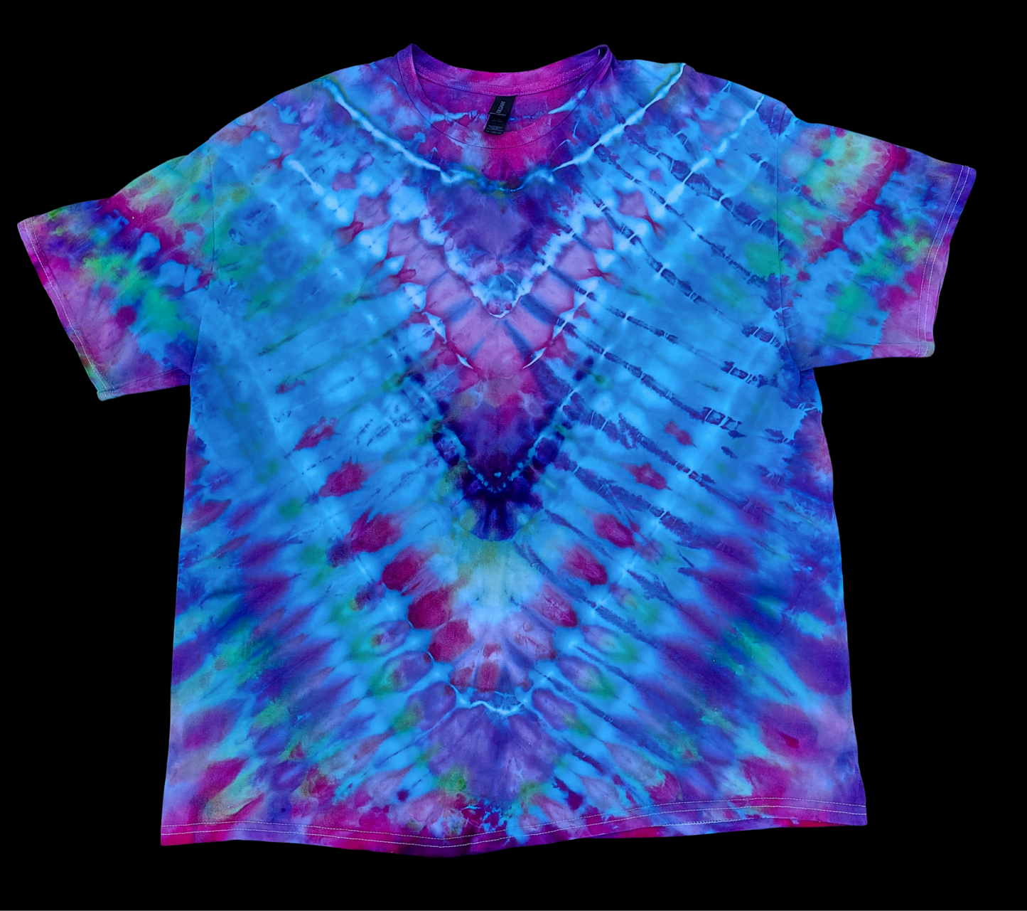 Twisted Skittle Tye Dye- Ready to Ship- Size Adult 2XL