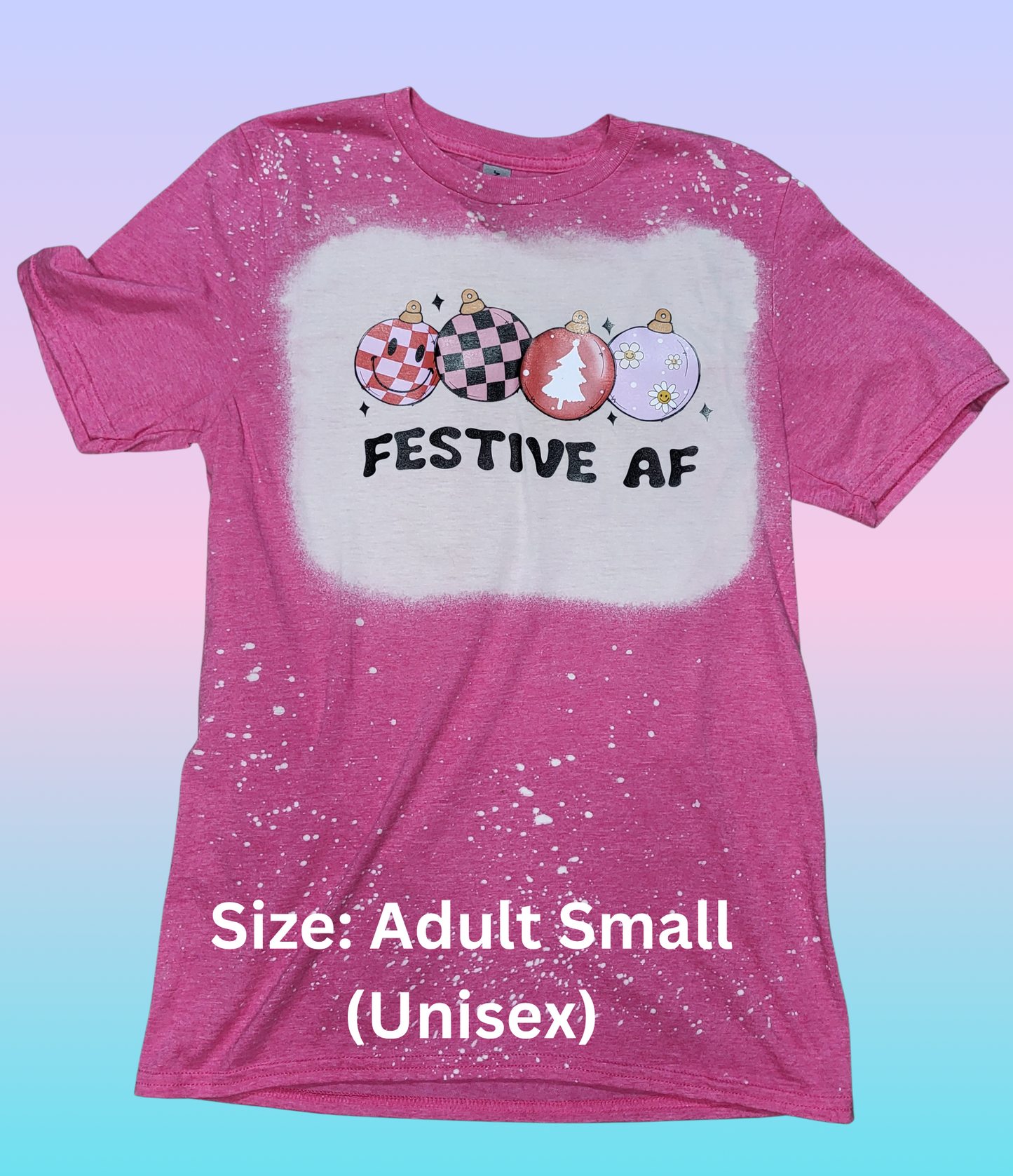 Festive AF  MARKED DOWN**Ready to Ship- Size Adult Small