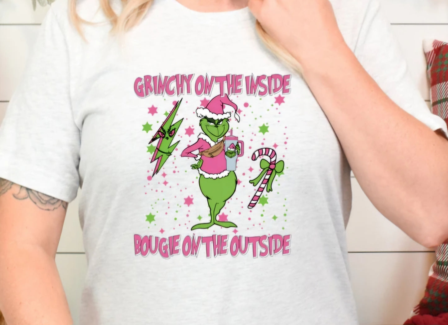 Grinchy On The Inside Bougie On The Outside- **Design**