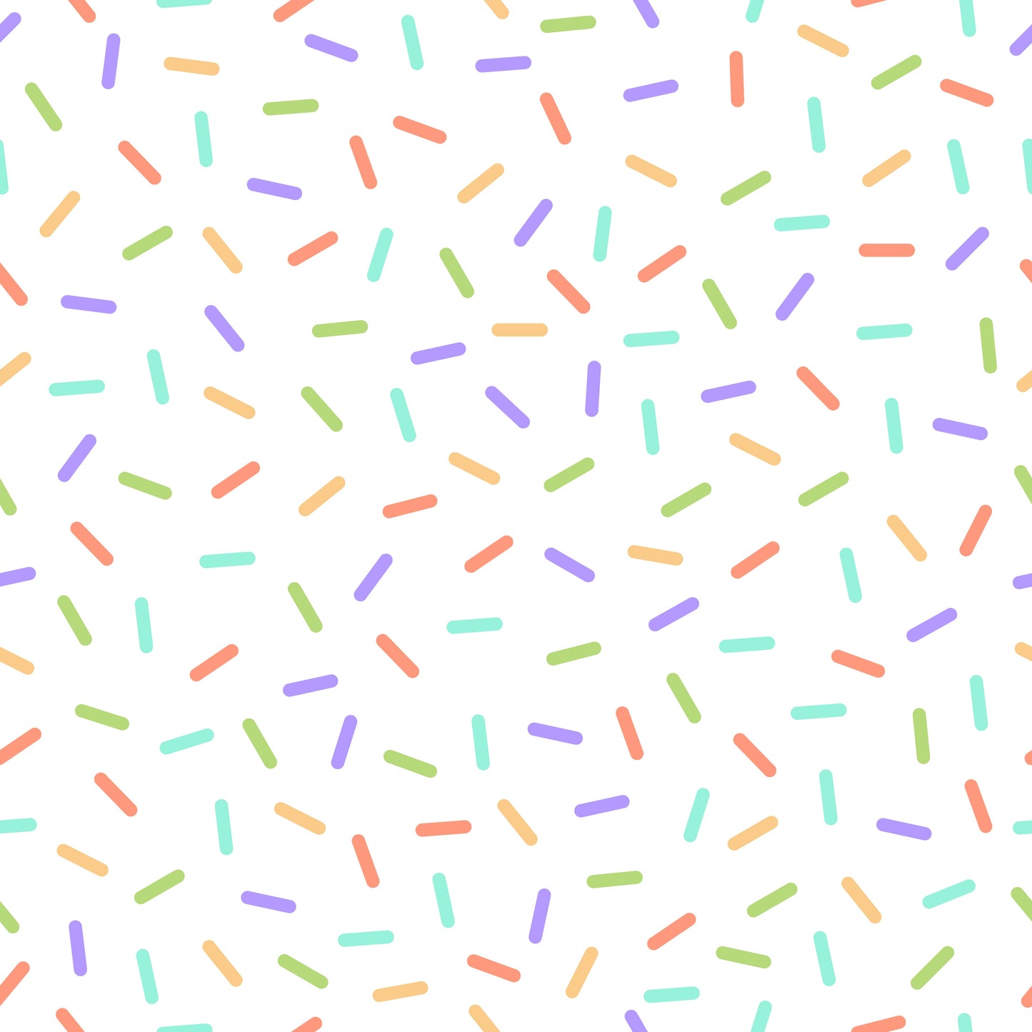 Rainbow Sprinkles- Car Coaster Design