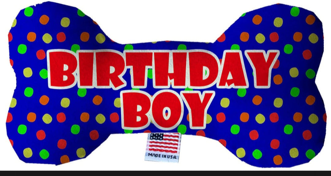 Happy Birthday Plush Dog Toys