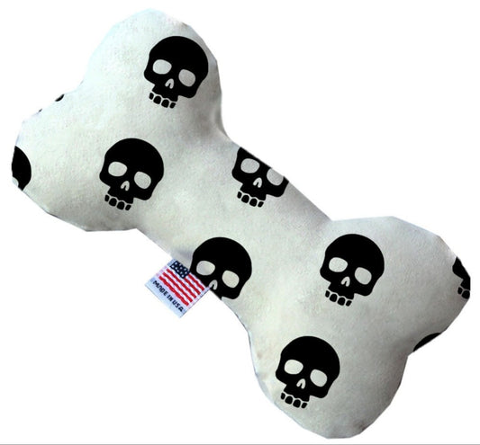 Skulls Plush Dog Toy
