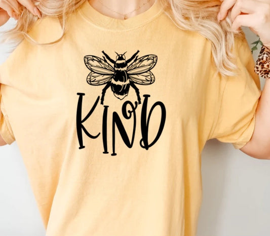 Bee Kind- Yellow T-Shirt