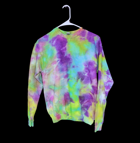 Northern Lights Crumble Sweatshirt- Ready to Ship- Size Youth XL